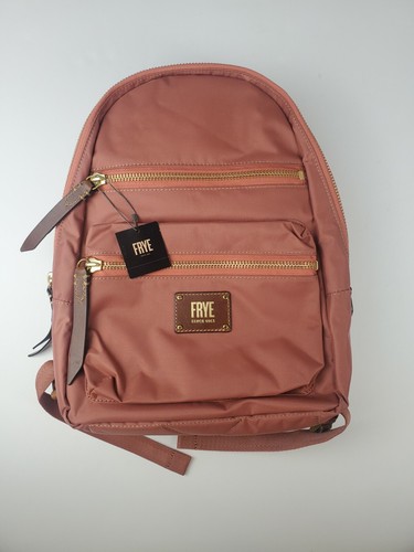 Frye Large Nylon Ivy Zip Backpack Dusty 