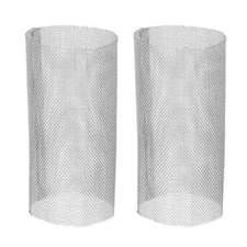 1 Pair 40 Mesh In-Line Strainer Stainless Steel Filter Screen Replacement