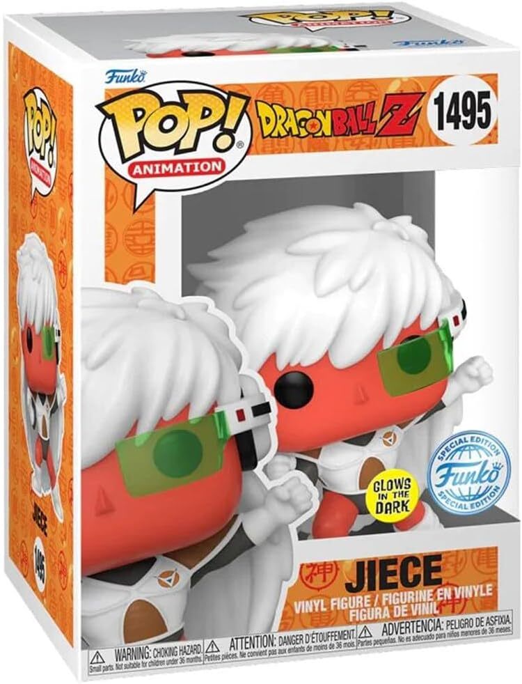 Dragonball Z Funko Pop Pvc-sammelfigur - Jiece Glow In The Dark (1495)