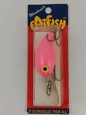Worden's Fatfish 1/2oz Trolling Fishing Lure NEW Pink Clear Lip