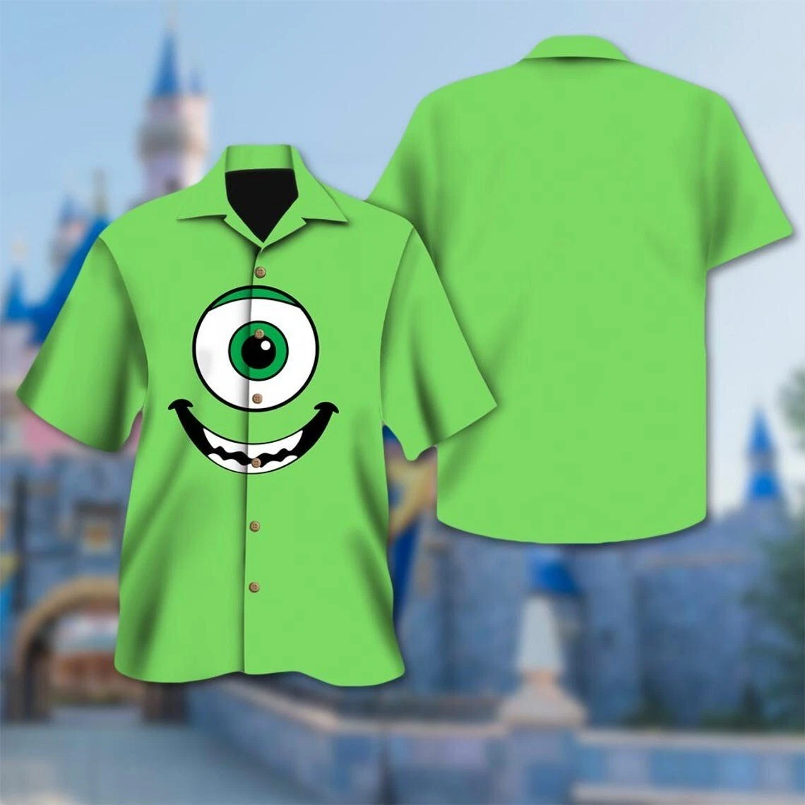 Mike Wazowski Monster University Hawaiian Shirt