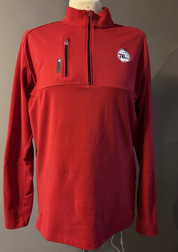 Adidas 1/4 Zip 76'ers NBA Pullover - Size S
