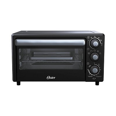 Oster 18QT Compact Air Fryer Oven Turbo Convection Black 18-Quart Toaster Fry