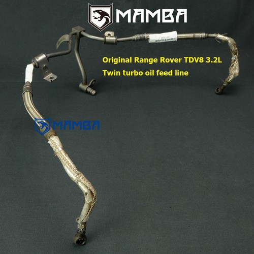 MAMBA Range Rover Sport L320 TDV8 3.6L Diesel BV39 Twin turbo oil feed line hose - Picture 5 of 5