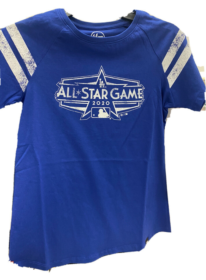 LA Dodgers Womens T Shirt All Star Game '47 Brand SMALL MLB