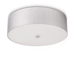 Philips Myliving Ledino Silver Dimmable Flush Ceiling Light Led
