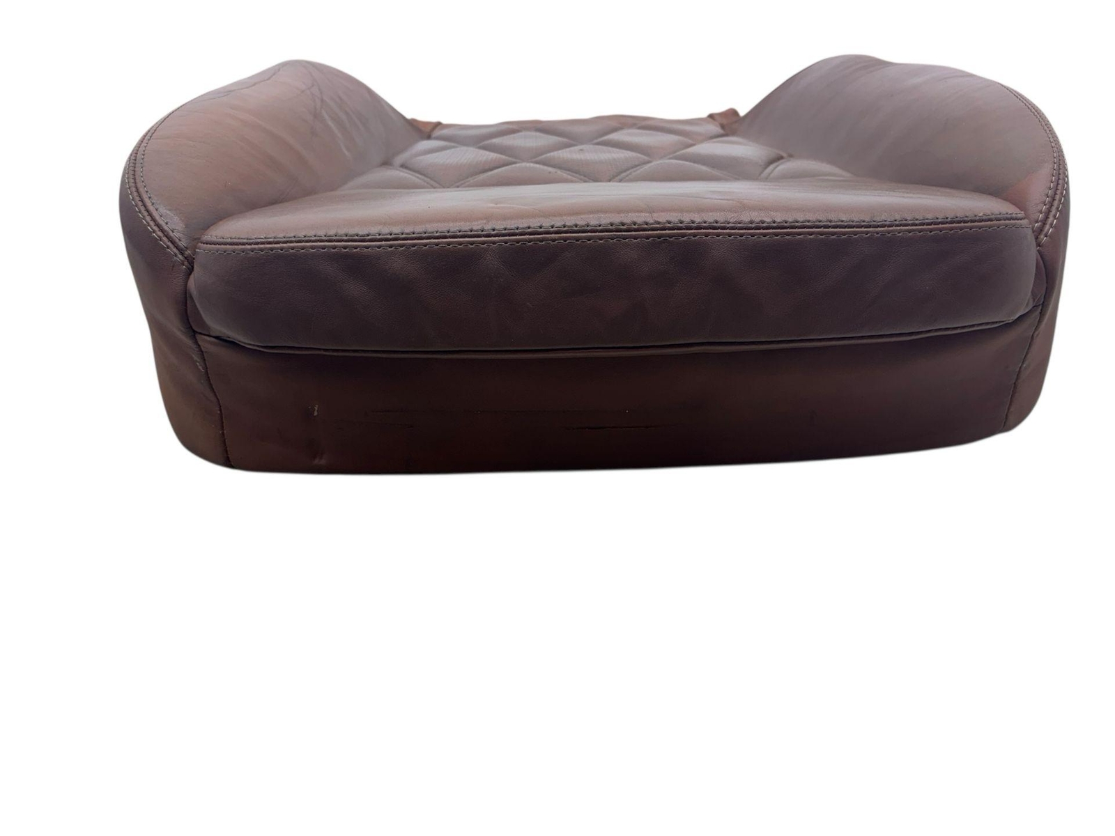2006-2012 BENTLEY CONTINENTAL FRONT RIGHT SEAT LOWER CUSHION |SADDLE (99) *WEAR*
