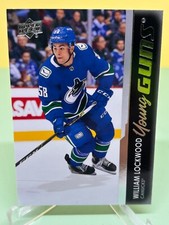 21-22 William Lockwood Rookie Vancouver Canucks #490 Young Guns