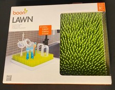 Large - NEW BOON "LAWN" GREEN COUNTERTOP DRYING RACK 377 - 13.5" x 11" x 2.5"