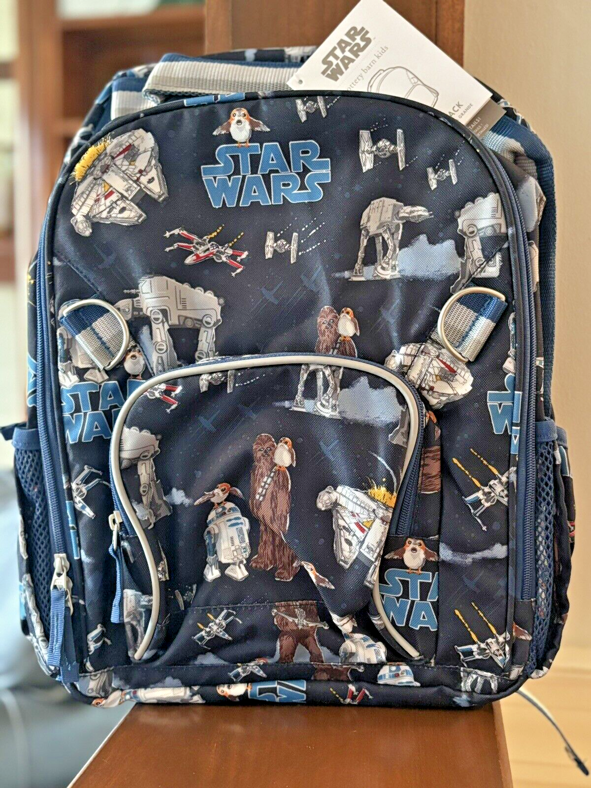 PONY ZAINO Pottery Barn scuola Disney STAR WARS Space Boy astronave da viaggio ? .