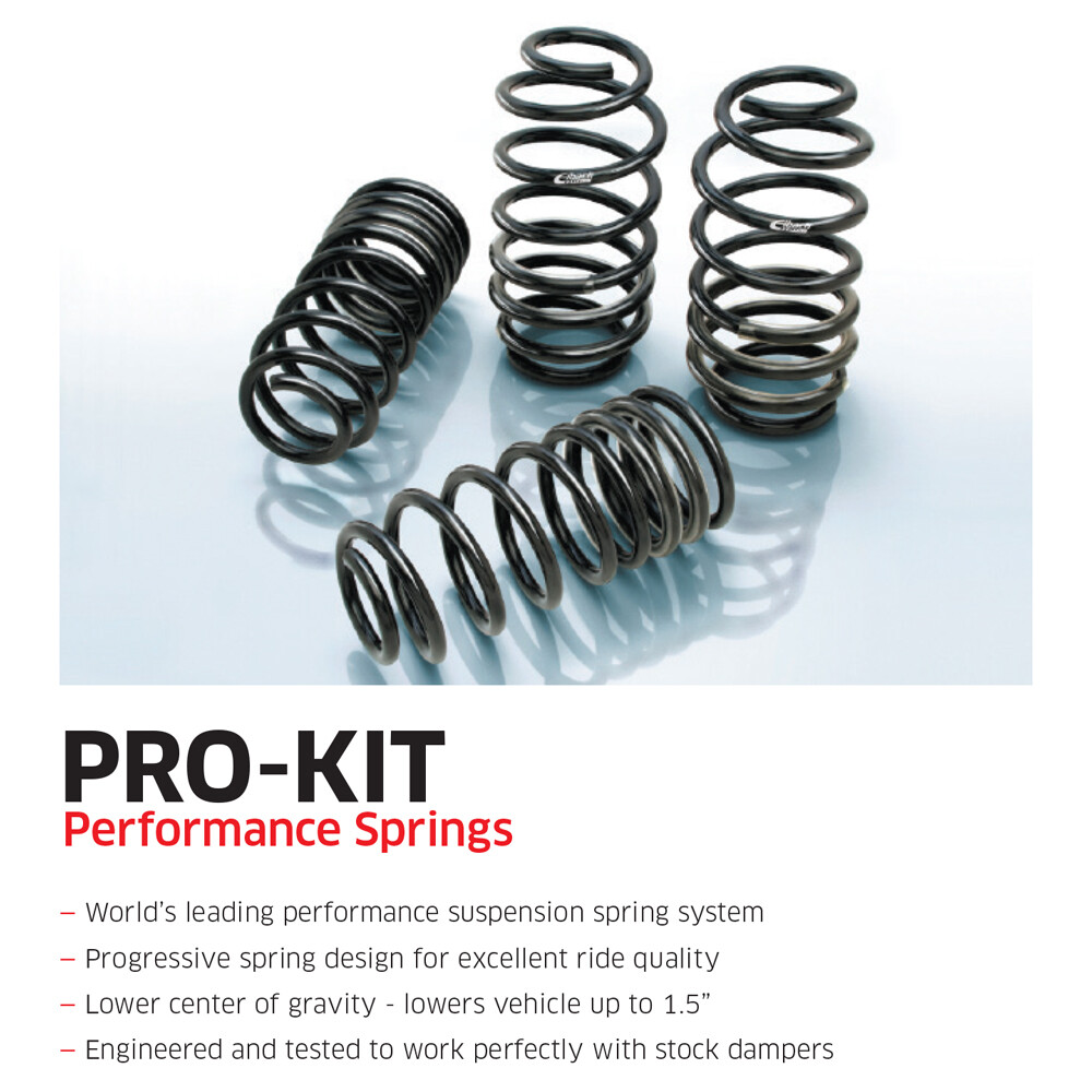 Muelles De Suspensión Eibach Pro-Kit - Para Ford Mondeo IV, Reducción Hasta 40 Mm, Mejora Manejo
