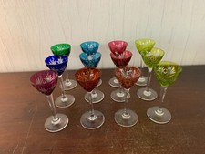 12 Crystal Liqueur Glasses From Saint Louis Price For The Set Of 12 