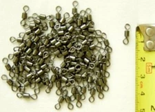50 pcs Black Rolling Swivels Size # 5 (NEW) Free Shipping