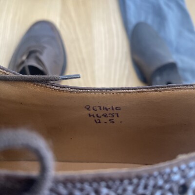 Thom Browne Brown Wingtip Grain Leather Dress Shoes Oxfords Sz 12.5 Thom Browne Brown Wingtip Grain Leather Dress Shoes Oxfords  main image 4