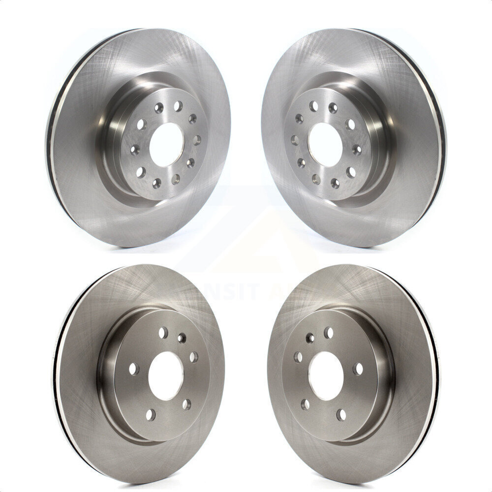 Kit Frein Avant 6 Pièces (Disques Percés + Plaquettes Céramique) Pour Chevrolet Monte Carlo, Buick Regal, GMC