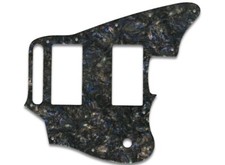 NEW Pickguard For Fender Blacktop Series Jaguar - BLACK ABALONE