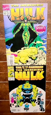 The Incredible HULK #423 & #424 by Peter David & Gary Frank, (1994, Marvel)