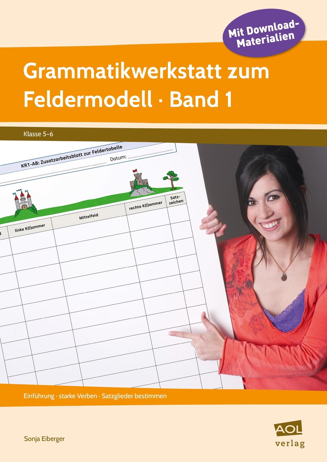 Thumbnail - Grammatikwerkstatt Zum Feldermodell (sek) - Band 1 Sonja Eiberger