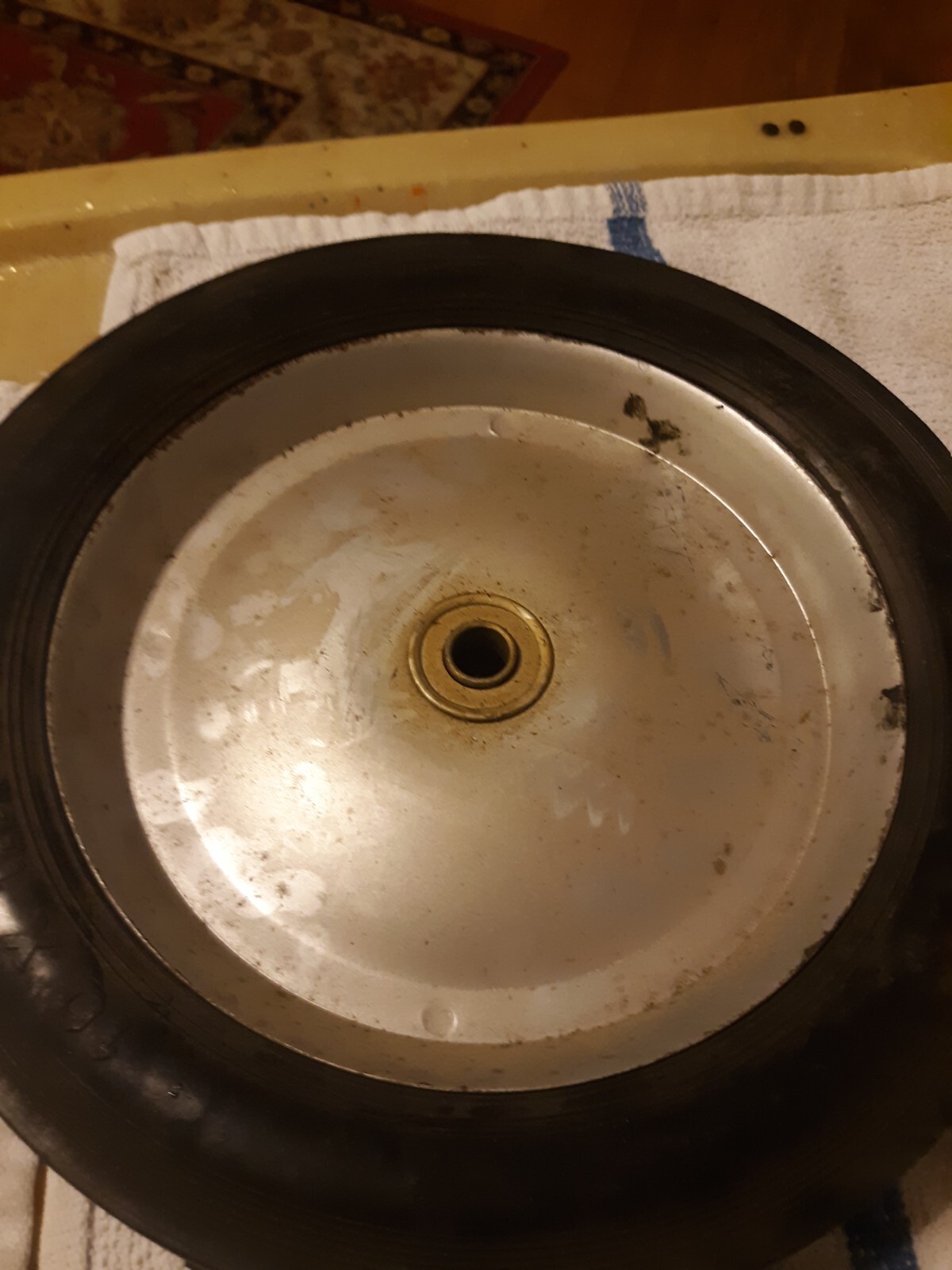 NEW Garden Tractor Tiller Wheels Tires 10x1.75F eBay