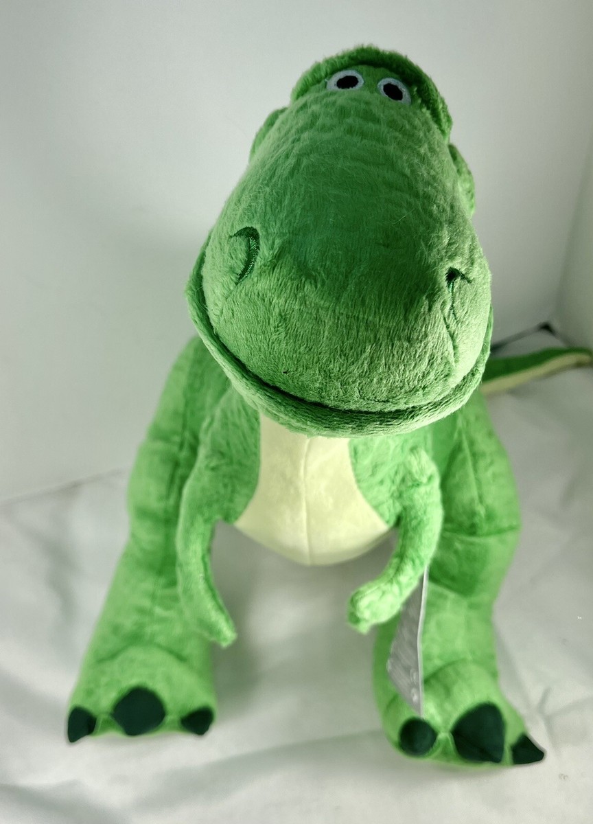 Disney Store Pixar Toy Story 4 Rex Plush Large 14”. New Dinosaur