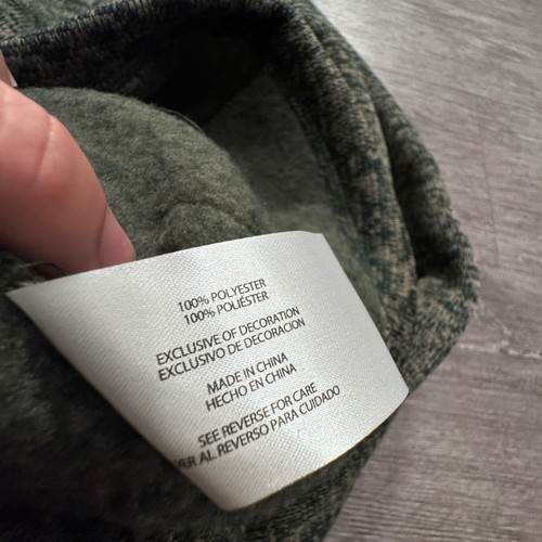 Eddie Bauer Jacke Herren 2XL grün Pullover Fleece 1/4 Zip leicht Gorpcore - Bild 7 von 12