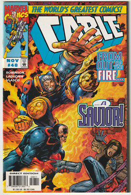   CABLE #48 A Savior!, Marvel Comics 1997 US-COMICHEFT TOP Z1