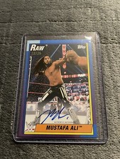2021 Topps Heritage WWE Mustafa Ali Auto /25