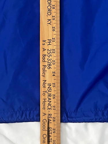 🍒 University of Kentucky UK Joe College Nylon Windbreaker Jacket Large 🍒 - Picture 8 of 8
