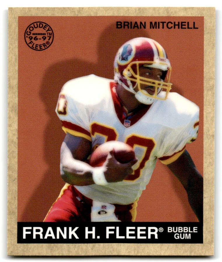 1997 Fleer Goudey Brian Mitchell Washington Redskins #144