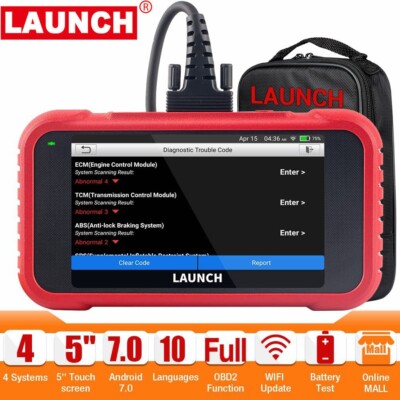 LAUNCH CRP123E OBD2 Scanner – ABS/SRS/Engine/Transmission Diagnostic Tool, WiFi, 5-Year Warranty