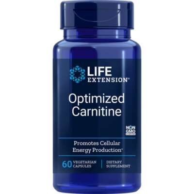 Life Extension Optimized Carnitine 60 Veg Caps