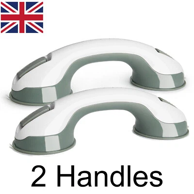 1/2PCS Safety Support Hand Rail Handle Grip Grab Suction Bath Bathroom Shower