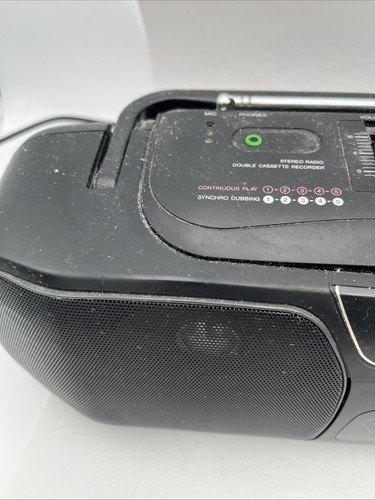 Radio estéreo AM/FM Sanyo MW738, sonido envolvente, entradas de entrada de línea, - Imagen 3 de 17