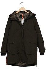 ICEPEAK Mantel Damen Jacke Parka Gr. EU 42 Baumwolle Grün #ej6kf2r