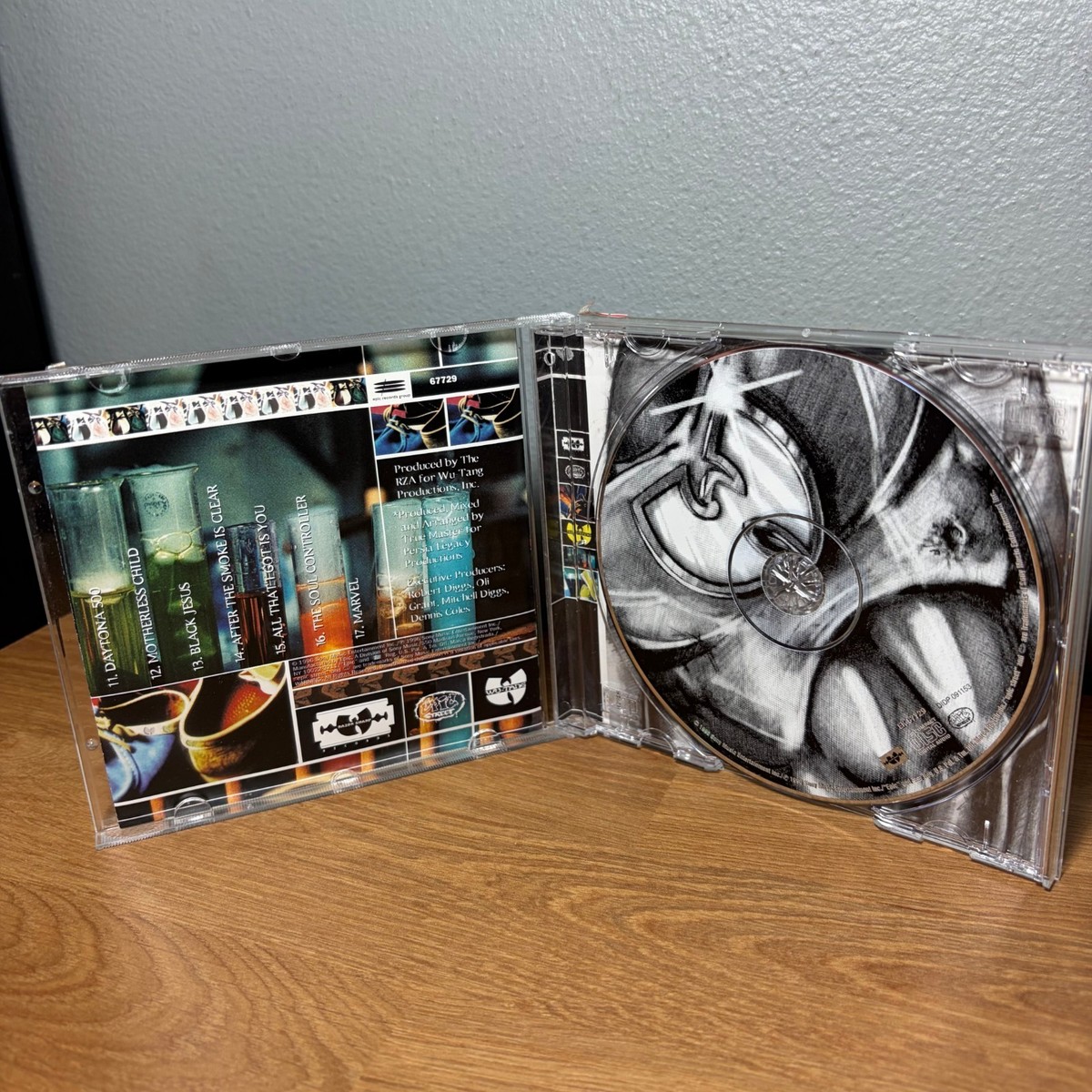 Ghostface Killah-Ironman CD 1996 Razor Sharp Hip Hop Wu-Tang Rap