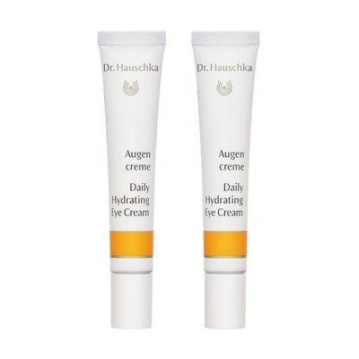 2 PCS Dr. Hauschka Daily Hydrating Eye Cream 12.5ml Anti-Aging Puffiness #9422_2