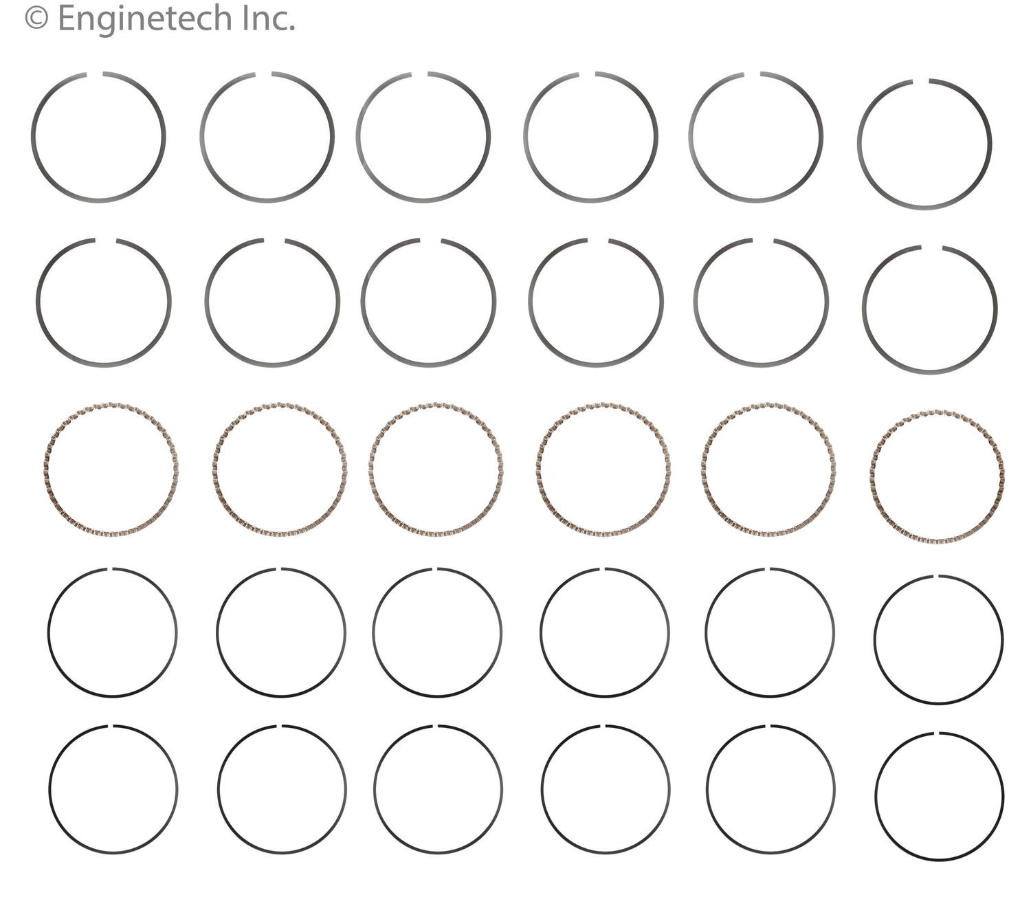 Ford Mercury 74-86 Piston Ring Set C93026-030
