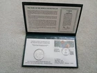 1889 P Morgan Silver Dollar - Uncirculated - Postal Commemorative Society - COA
