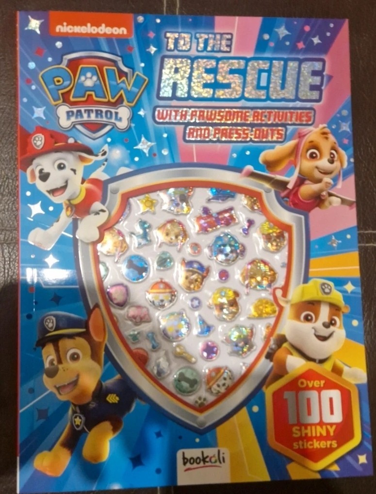 Brand New•Nickelodeon•Paw Patrol•To The rescue Sticker Book