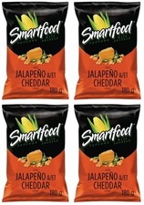 Smartfood Jalapeno  Cheddar Flavor Seasoned Popcorn, 180g 4 Pack 