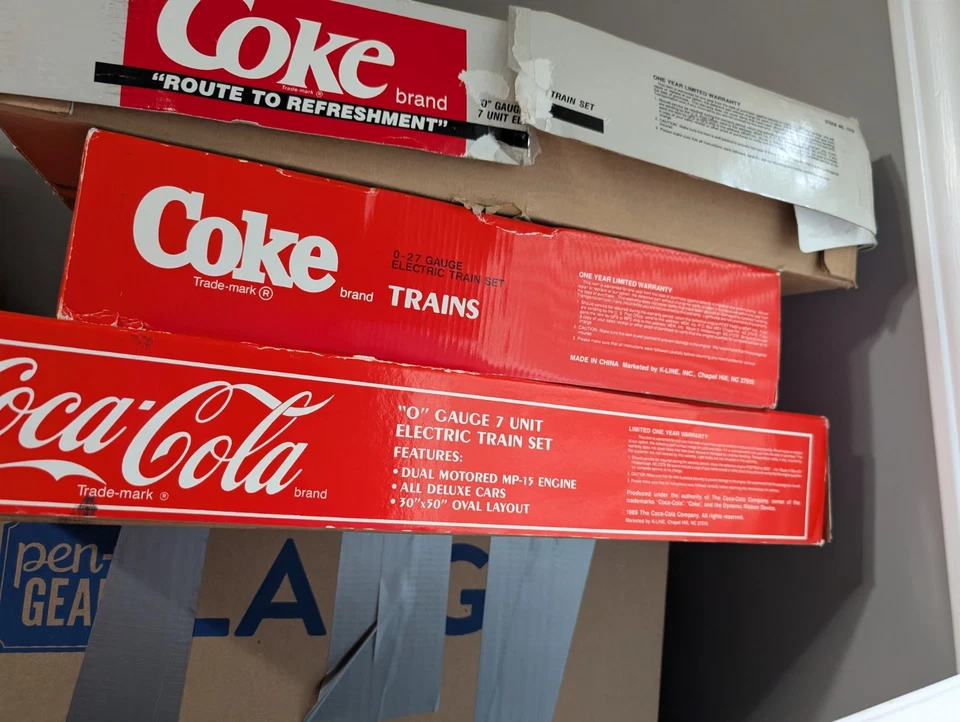 Coca Cola Train Set - Image 2 of 2