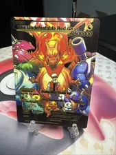 the undefeatable red Hp7500000  Black Foil Fan Art card💥💥 gotta win them all
