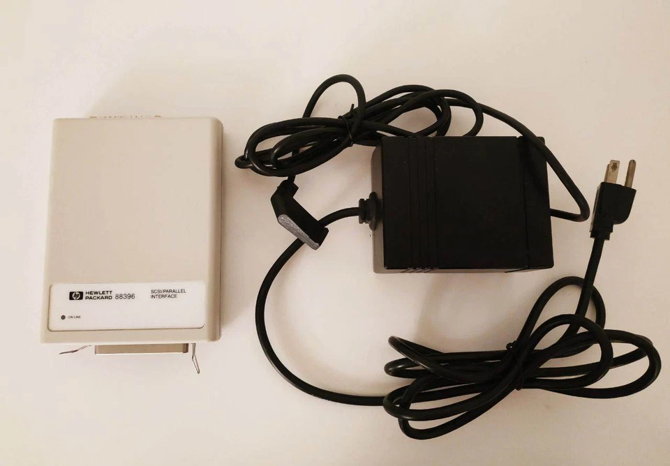 HP HEWLETT PACKARD 88396 SCSI / PARALLEL INTERFACE WITH POWER SUPPLY - VERY RARE - Image 2 of 4
