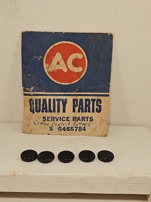 Lot Of 5 1967-1974 Pontiac Chevy GMC Cruise Control Button NOS GM 6465784 OEM 