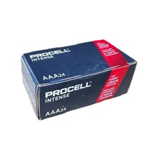 24 AAA Duracell Procell Intense Alkaline Batt...