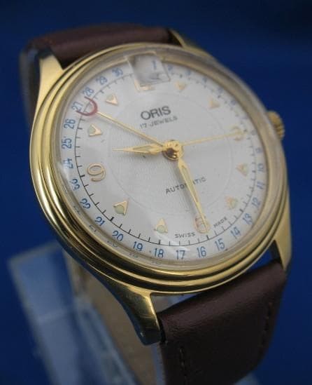 Oris 7403 Gp Pointer Date 17 Stones Automatic Win… - image 2