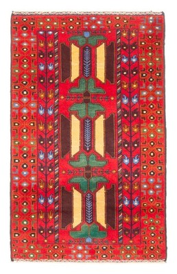 Traditional Vintage Hand-Knotted Area Rug 2'9'' x 4'5'' Oriental Wool Carpet