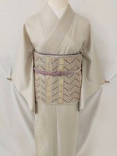 Kimono For tea ceremonyBrand new unused washable pattern color plain 100 poly M