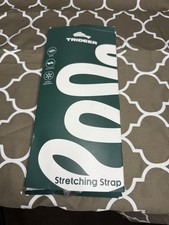 Trideer Stretching Strap Yoga Band 10 Loop Non-Slip for Physical Therapy Blue