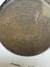 V32 Canada Prince Edward Island 1857 George Davies 1/2D Token PE-7C1